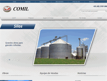 Tablet Screenshot of comil.com.br